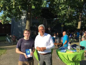 Infostand Donaufest Ulm