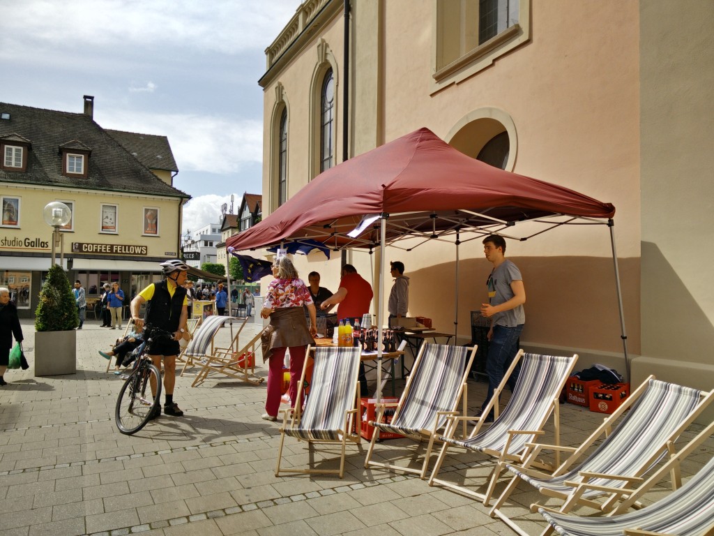 Grillen zum Europatag 2015 mit den Jusos