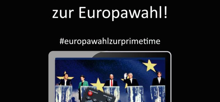 ARD und ZDF: Zeigt uns das TV-Duell zur Europawahl! ARD und ZDF: Zeigt uns das TV-Duell zur Europawahl!