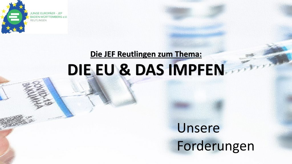 EU und Impfen, JEFRt