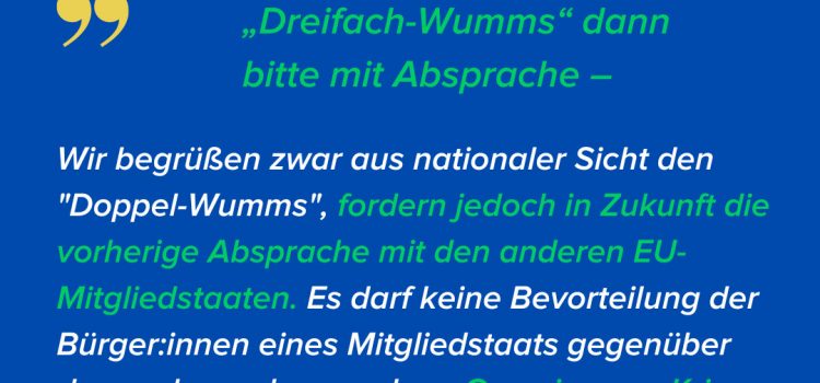„Dreifach-Wumms“ in der Kritik – deutscher Alleingang in  der EU?