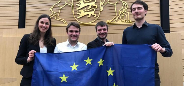 Die JEF-Tübingen beim Neujahrsempfang der Europaverbände 2019 Die JEF-Tübingen beim Neujahrsempfang der Europaverbände 2019