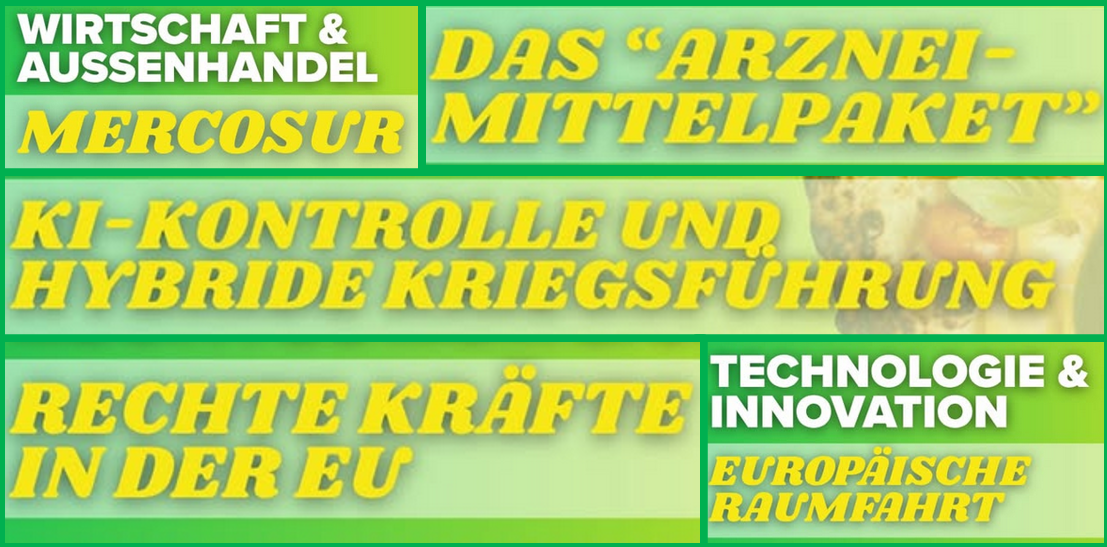 Das waren die aktuellen Themen 2026